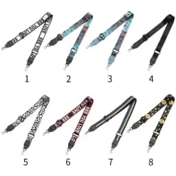 Nylon Bag Strap Woman Colored Wide Straps for Crossbody Messenger Shoulder Bag Accessories Adjustable Embroidered Belts Straps