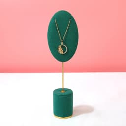 Cylindrical Jewelry Display Props Necklace Pendant Display Stand Rings Earring Storage Rack Store Counter Jewelry Organizer