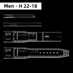 Strap Band Leather Craft Tools Transparent Acrylic Watch Strap Template Home DIY Supplies Watch Strap Mold Men and Women
