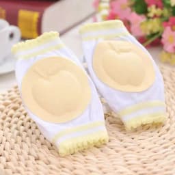 1 Pair Kids Safety Crawling Elbow Kneepad Cushion Toddlers Baby Girls Boys Knee Pads Protector Safety Mesh Infant Leg Warmer