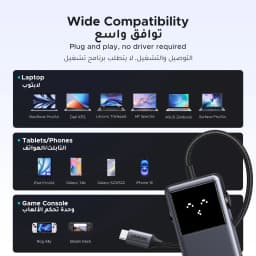 UGREEN Uno USB C HUB 6-in-1 4K60Hz PD100W 10Gbps USB3.2 Splitter Adapter for Laptop Macbook Pro Air USB Expander Docking Station
