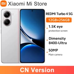 Redmi Turbo 4 5G Chinese Version Dimensity 8500-Ultra 50MP Xiaomi HyperOS 6550mAh 1.5K High-Brightness Eye-Care Display