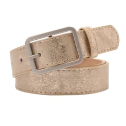 New Korean Version All-match Ladies Belt Shiny Pu Alloy Buckle Belt Student Jeans Decorative Belt BS1035