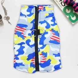 Camouflage Big Dog Coat Jacket Winter Warm Pet Clothes for Medium Large Dogs Waterproof Mascotas Clothing Roupa Para Caes Grande