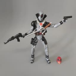 MU Universe Warmachine Human Torch Spidey Vision Dead-pool Dogpool 3.75" Action Figure Loose Collection