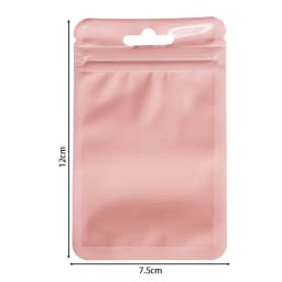 20/50pcs Iridescent Self Sealing Bags Macaron Color Plastic Packaging Pouch Jewelry Retail Storage Pouch Gift Zip Lock Bag