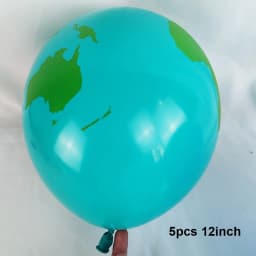 Global Travel Disposable Tableware Plates Cups Hanging Spiral Cake Topper Balloons Adventure Retirement Graduation Party Decor