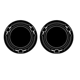 New 6cm Metal Plate Ring For Magsafe Magnetic Car IPad Holder Radiator Iron Sheet Sticker For IPad / Tablet PC