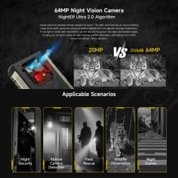 Ulefone Armor 22 Pro Rugged Phone 128GB/256GB 6.58 inch Android 16 MediaTek Helio G200 Global Version 4G NFC 6600mAh Smartphone