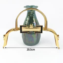 1Pc Deepeel Retro Square Embossed Bag Handles Metal Handmade Sewing Brackets Kiss Clasp Handbag Purse Frame Handle Accessories