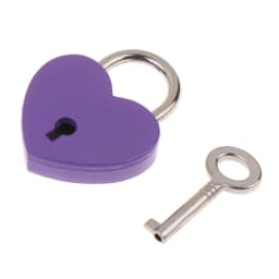 1Set Heart Shape Padlocks Luggage Hardware Locks With Key Lock For Travel Wedding Jewelry Box Diary Book Suitcase Christmas Gift