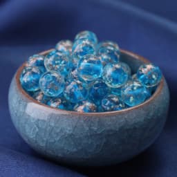 10pcs Glass Jinsha Night Glow Beads Separated Beads Scattered Beads DIY Handmade Beaded Hairpin Clothing Accessories Materials