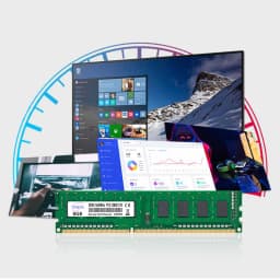 DDR4 DDR3 4GB 8GB 16GB Desktop Memory Ram PC3 8500 10600 12800 1.5V PC4 2133 2400 2666 3200Mhz  1.2V Non-ECC DIMM Memoria Ram