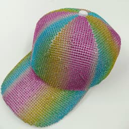Rhinestone Baseball Cap Ladies Hip Hop Hat Sparkling Full of Diamonds Cool Fashion European and American Style Peaked Cap Ladies