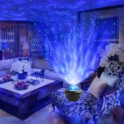 LED Star Galaxy Projector, Starry Sky Night Light For Home Bedroom Decoration Kids Valentine's Gift