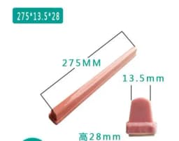 Pneumatic Electric Silicone Imported Pad Printing Rubber Head C Series for 25 Degrees Hardness Durable and Good Inking