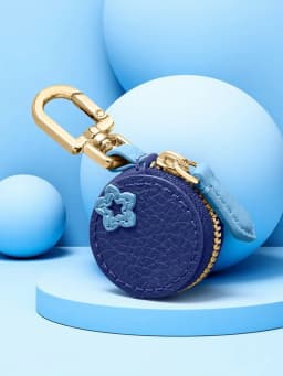 Fashion Personality Red Cherry Shape Fruit Pendant Coin Purse Mini Cute Keychain PU Leather Bag Pendant Small Bag Gift for Girls
