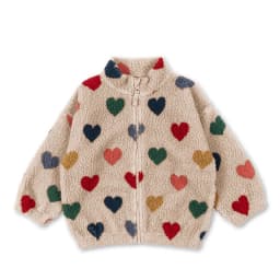 2025 Winter KS Children Cotton Lamb Wool Warm Outerwear Clothes Girls Print Coats Baby Boys Plus Fleece Jackets Kids Clothing