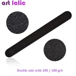 5Pcs Emery Board Nail Files, Straight Sandpaper Files for Nail Art DIY Manicure