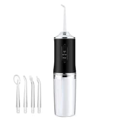 USB Portable Water Flosser 240ML Oral Irrigator with 4 Nozzles Dental Cleaning Jet Tool for Teeth Pick Mouth Oral Cleaning Agent