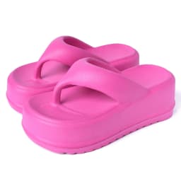 Litfun Female Summer Flats Slippers Casual Soft Thick Sole Eva Flip Flops Non-slip Beach Sandals Comfort Home Slides For Women