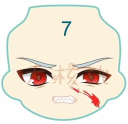 The Doctor Dottore Ob11 Face YMY Doll Handmade Water Sticker Faceplate Anime Cosplay Toy Accessories
