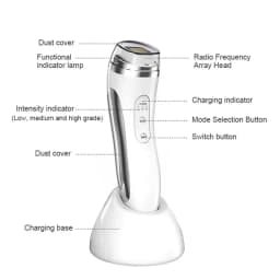 Electric Facial Lifting Machine Dot Matrix Skin Tightening Rejuvenation Wrinkle Removal Face Massager Home Use Beauty Devices