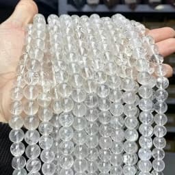 4 6 8 10 12mm Natural Stone High Quality White Jade Round Loose Spacer Beads For Jewelry Making Diy Necklace Bracelet Accessory