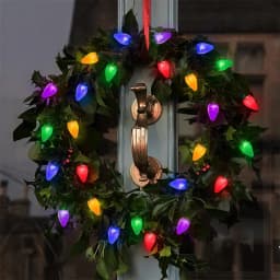 Solar Christmas Lights Outdoor 7M 50 LED Strawberry Solar String Lights Holiday Garland Christmas Tree Fairy Twinkle Lights