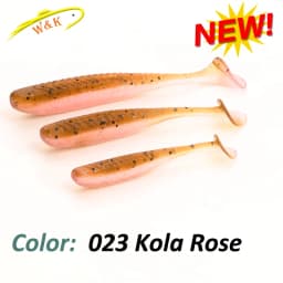 Perch Fishing Lures 5cm 6cm Soft Bait with New Color Green Rose Easy Shinner Mini Shad Freshwater Fishing Bait Jig Rig Swimbait