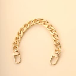20cm Bag Chain Accessory Gold Shoulder Bag Extension Chain Metal Bag Chain Strap Crossbody Bag Parts Belt Chain Bags Gold Black