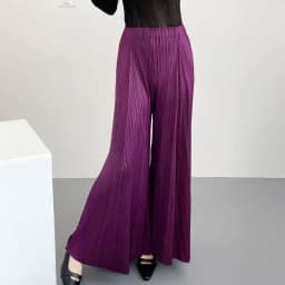 Miyake Pleated Wide-Leg Pants 2026 New Straight-Leg Pleated High-Waisted Drapey Casual Wide-Leg Trousers Women Lightweight Pants