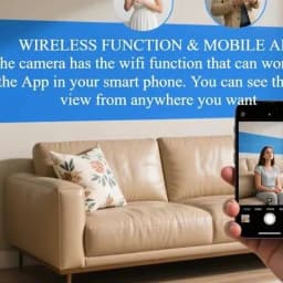 Lenovo 4K Full HD Wifi Smart Camera Mini Security Surveillance Camera Dual Way Audio Motion Detection Infrared Night Vision Cam