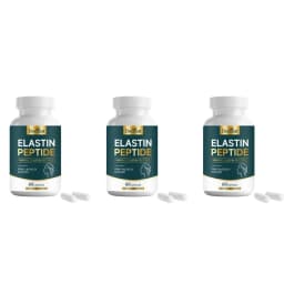 Advanced Marine Elastin Peptides 1000mg Capsules for Skin Firmness Support Beauty Wellness Formula Daily Supplement 60 Capsules