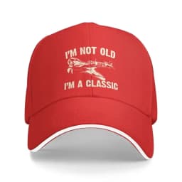 Airplane Aircraft Plane Spitfire Baseball Cap Sun Protection Adjustable Supermarine Fighter Plane WW2 War Pilot Dad Hat Spring