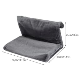 Cat Radiator Bed Hanging Cat Cradle Hammock Small Pet Animal Hanging  Bed with Metal Frame Luxury Warm Fleece Basket for Cats