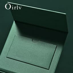 Oirlv Ring Box Ingeniously Designed with a Specialized Slot for Secure Jewelry Placement Boasting a Sophisticated Structure Gift