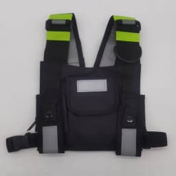 Ham Radio Hip Hop Front Pack West Wist Pouch Holster Vest unisex Tactical Chest Rig Bag for Wouxun Baofeng UV-5R UV-82 bf-888S