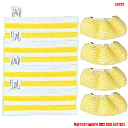 Mop Cloth Rags Parts For Karcher Easyfix SC2 SC3 SC4 SC5 Vacuum Cleaner Replacement Microfiber Cleaning Pad Cover Steam Mop