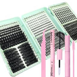 New 32rows 512Cluster Mix Lash Clusters Lashes Cluster Natural Manga Look Lash DIY Eyelash Extension Reusable Natural Lashes