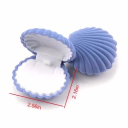 1PCS Mini Velvet Ring Box Creative Jewelry Case Holder Ring Earring Display Box for Wedding Proposal Engagement Birthday Gift