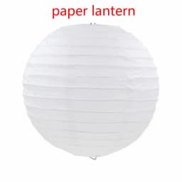 4-6-8-10-12-14-16 Inch Wedding Lanterns Chinese White Lanterns Hanging Colorful Wedding Decoration Paper Ball Lampshade Party