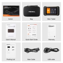 FOXWELL NT809 OBD2 Automotive Scanner Bi-directional Test EPB DPF 30+ Reset All System Car Diagnostic Scan Tool OBD2 Scanner
