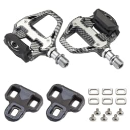 RACEWORK Ultra Light Carbon Fiber Textured Racing Bicycle Pedal Is Suitable for SPD/Keo Self-Locking Professional Bicycle Pedal