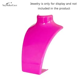 1pcs Mannequin Bust Jewelry Display Rack Necklace Display Holder Jewelry Organizer For Ear Stud/Earrings Stand Necklace Chain
