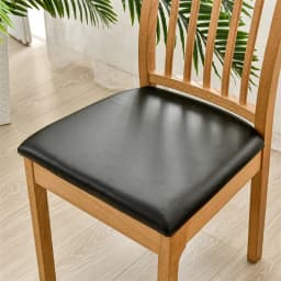 Waterproof Chair Cushion Cover For Kitchen Dining Room Leather Seat Cover Dining Room Chair Seat Cushion Cover Solid Color