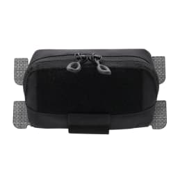 VULPO Tactical Vest Plate Carrier MOLLE Adapt Admin Panel Pouch Chest Expansion Sub Bag Utility Map Pouch Hunting Airsoft Vest