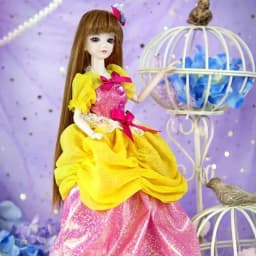 14 jointed very beautiful 29cm 11'' BJD Doll dolls Princess Hair + Makeup + Cloth +shoes pullip