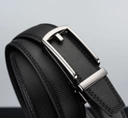 New Men's Belt Automatic Genuine Leather Luxury Belt of Men Male Metal Automatic Buckle Designer High Quality Waist Belt 3.5cm