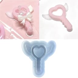 Resin Shaker Molds Silicone Resin Casting Molds Epoxy Quicksand Molds for DIY Pendant Charms Jewelry Making Accessories